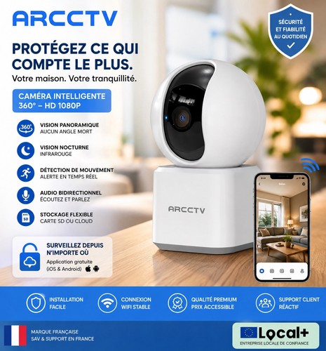 Caméra surveillance wifi - de,