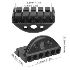 String Locking Nut 6-String Headless Guitare électrique En Alliage De Zinc P OBF