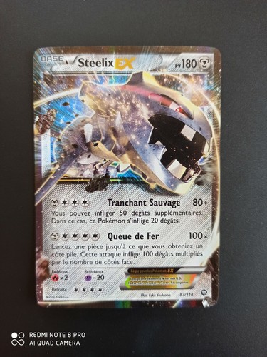 Carte pokémon steelix - carte,