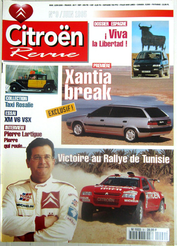 Citroën revue xantia - revue, n°