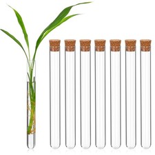 8pièces Tubes à Essai Verre