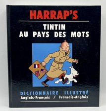 TINTIN au pays des mots - Dictionnaire illustré HARRAP’s Anglais-Français - TBE