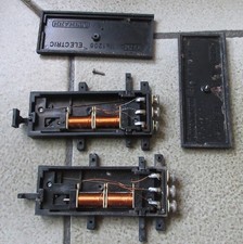2x Moteur commande Aiguillage électrique Rails Playmobil LGB train western LIRE