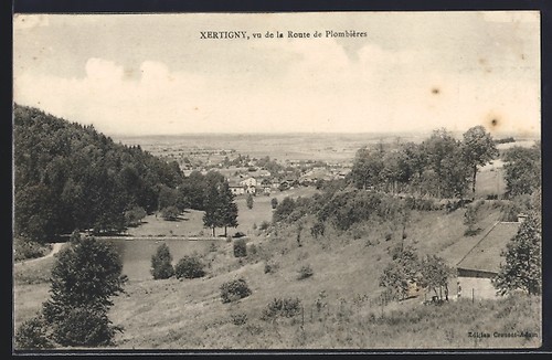 Cpa xertigny vue - xertigny,, de