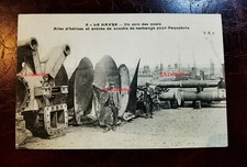 CPA 76 LE HAVRE - Un Coin des Quais - Ailes d'hélices et arbres pour PAQUEBOTS