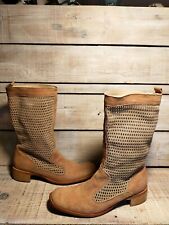 bottes Ikks Daim beige 36