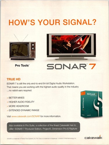 Sonar cakewalk original - cakewalk,