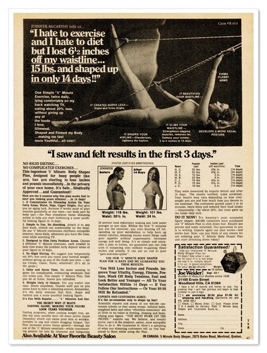 Print joe weider minute - joe,