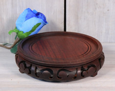 Socle Ronde Ancien en Bois