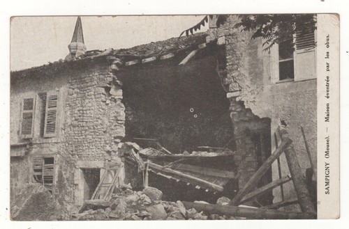 Cpa sampigny maison - 55, :