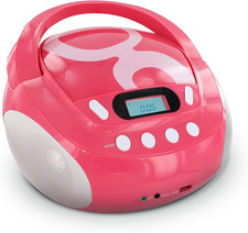 METRONIC Gulli 477148 Lecteur CD-MP3 avec Port USB - Rose