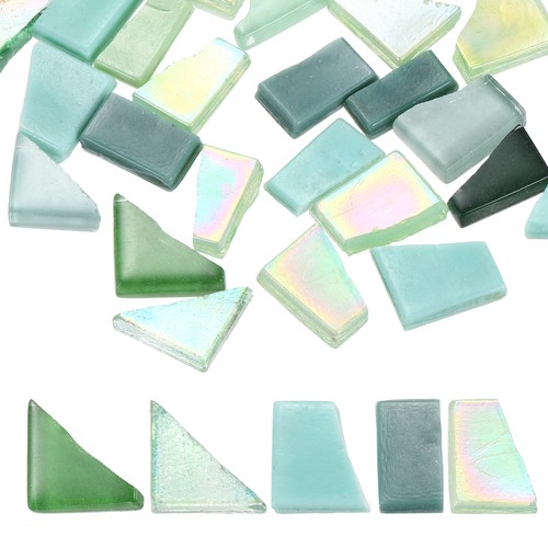 Mosaïque verre irrégulière