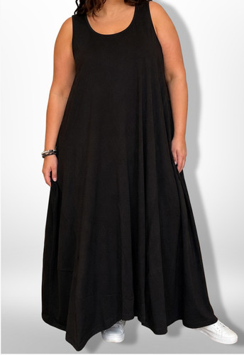 Robe martine samoun noire - robe,