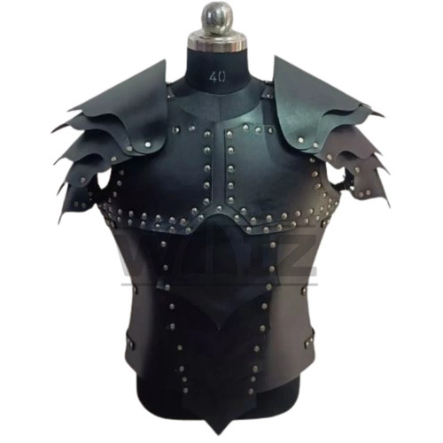 Veste médiévale cuir - médiévale, en