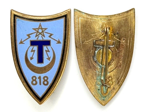 Insigne 818 compagnie - 818°, ct