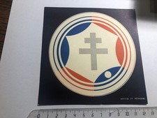 Libération affichette croix