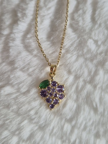 Collier femme plaqué - collier, 18k