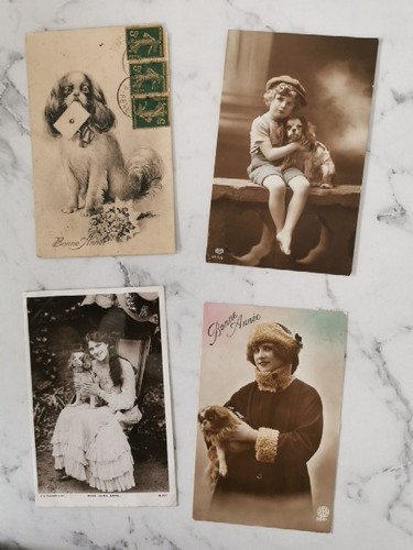Lot cartes postales - de, 4