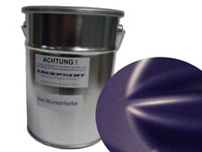 2 Litre 1K Peinture Résine Nuit Bleu Métallisé Mat Tuning pas de Transparente