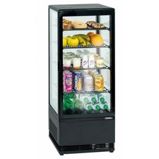 Vitrine réfrigérée positive 98 Litres noire 160 W, 220 V - MONO