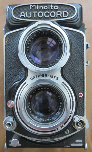 Minolta autocord tlr 6x6 - autocord,