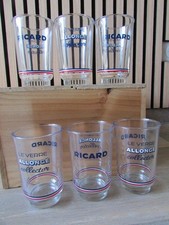 lot de 6 verres Ricard