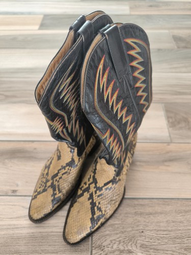 Botte cowboy western cuir - cowboy,