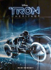 TRON LEGACY - BRIDGES / DISNEY - MOTO - ORIGINAL POSTER