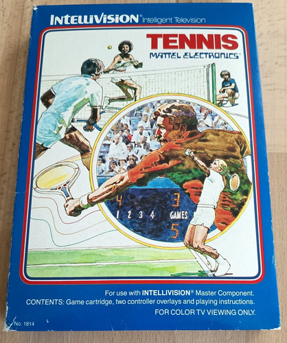 Intellivision tennis complet - intellivision,