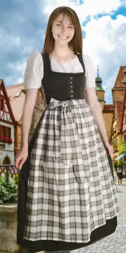 Dirndl noir stockerpoint - noir,