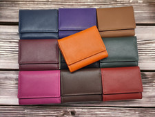 Femmes Cuir Premium Porte-Monnaie Porte Carte de Crédit Rfid Protected