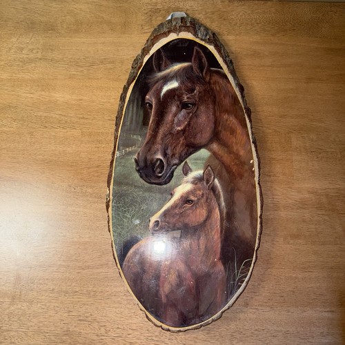 Vintage horse picture slab - vintage,