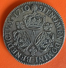 Écu Aux 3 Couronnes Louis XIV