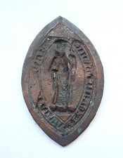 empreinte de SCEAU MEDIEVAL à étudier 19