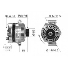 Alternateur EB029Q 89212791
