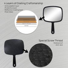 Miroir De Rasage à Poignée