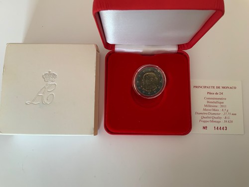 Pièce euro monaco 2011 - 2,