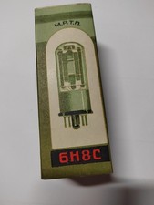 MELZ 6H8C (6SN7) NOS metal