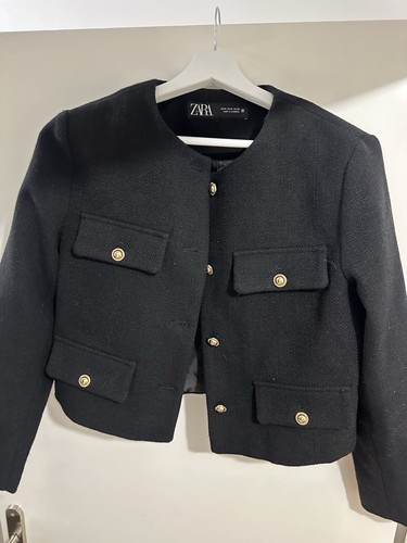 Zara veste courte noire - zara,