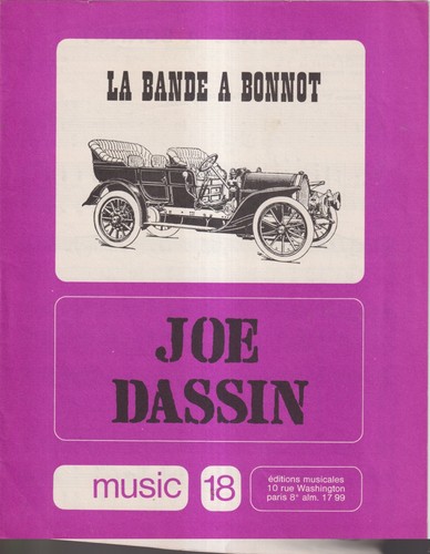 Joe dassin bande - bande, a