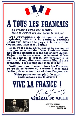 Poster affiche gaulle - poster, de