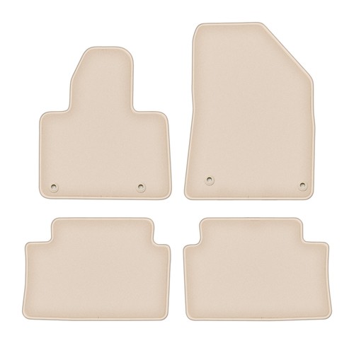 Tapis sol velours beige - tapis, en