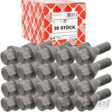 20 Febi Vis de Roue Acier