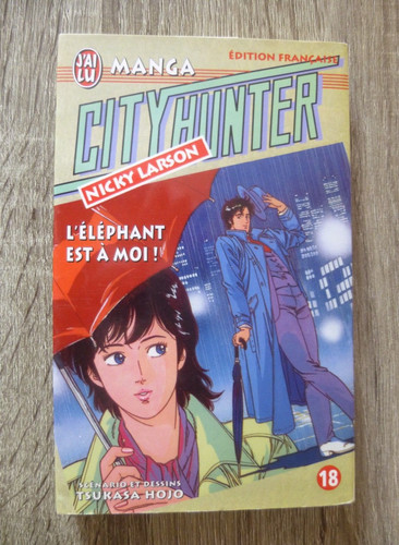 Manga city hunter nicky larson - hunter,