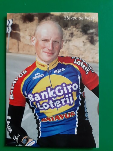 Cyclisme carte cycliste - carte, steven