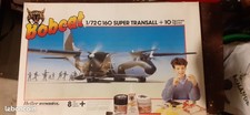 Maquette C-160 Super Transall + figurines de Bobcat