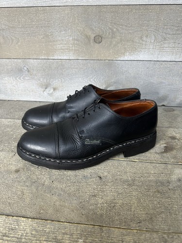 Paraboot griff black leather - black,