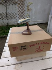 Avion De Bureau En Bois Air France Comet Dh.106 Pilot's Station Maquette