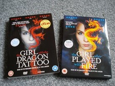Girl with the dragon tattoo and the girl who played with fire DVD