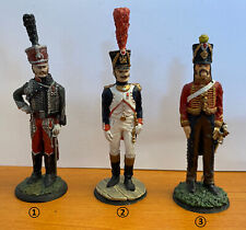 Lot de 3 figurines en Étain